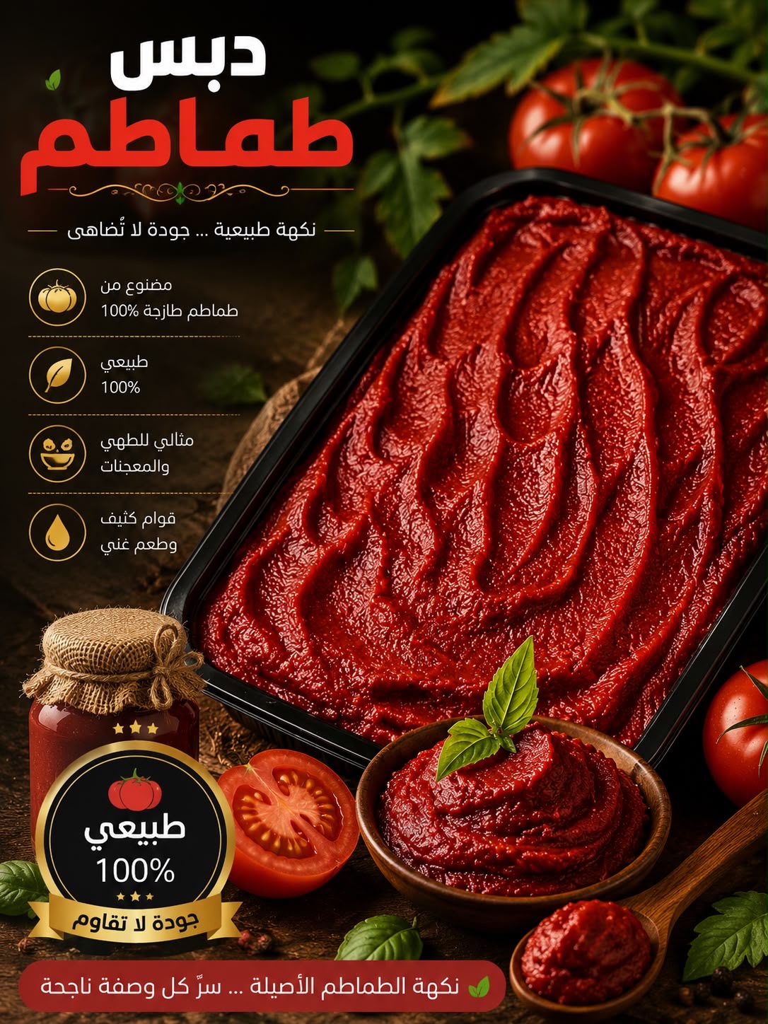 دبس بندورة حلبي