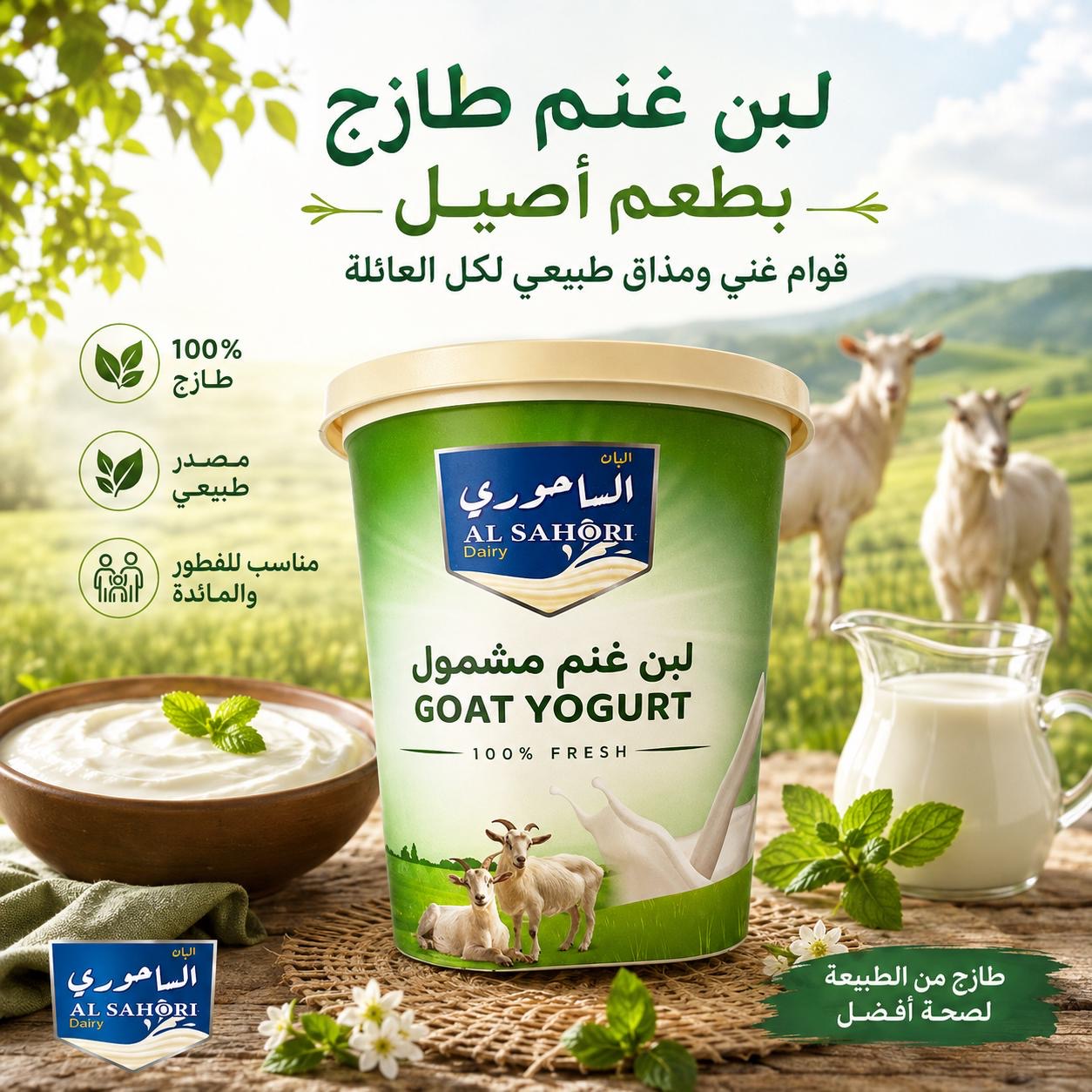 لبن مشمول الساحوري 1 كغ