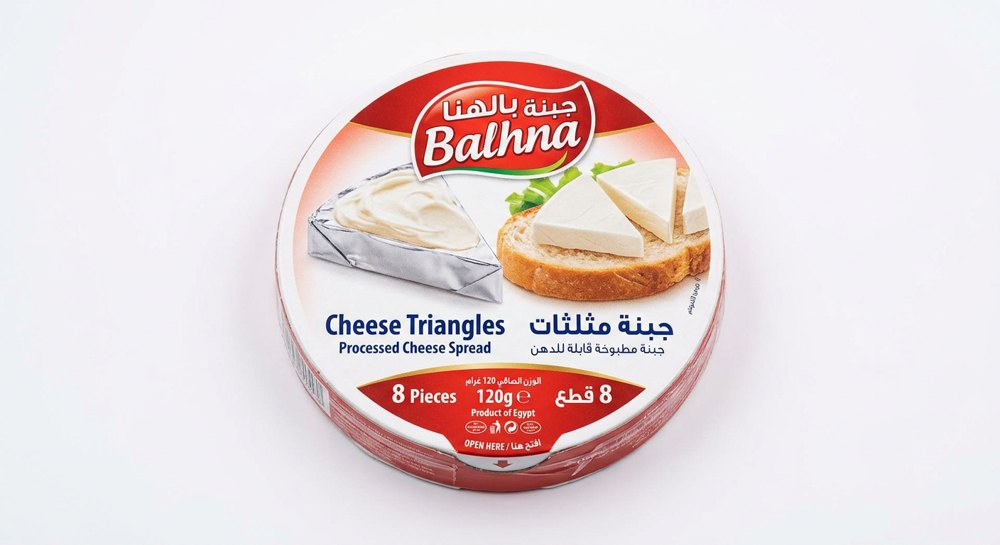 جبنة بالهنا مثلثات 8 قطع