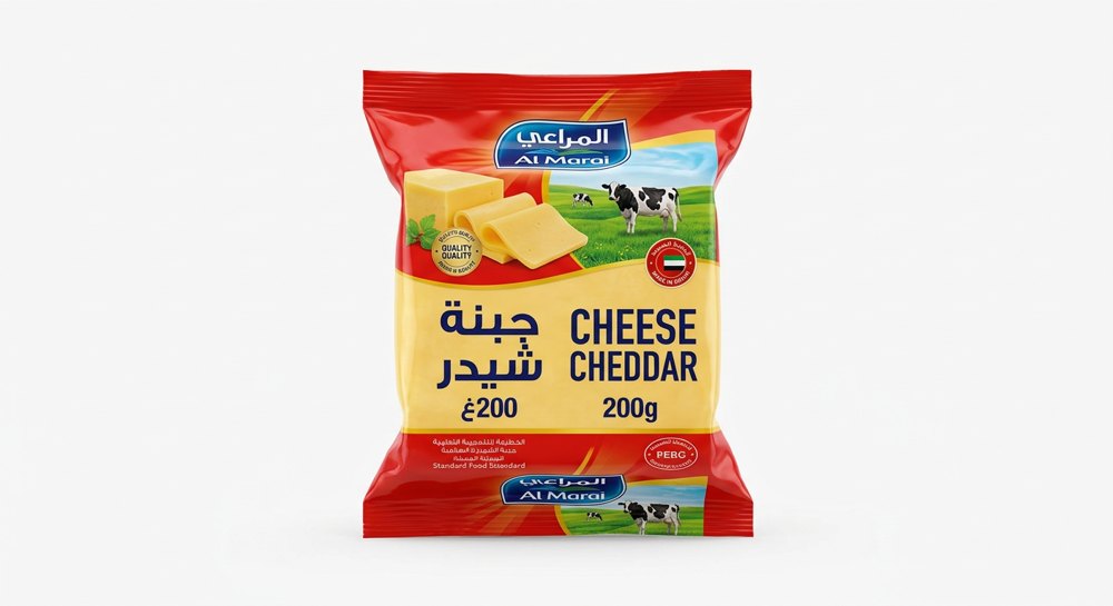 جبنة شيدر 200غ