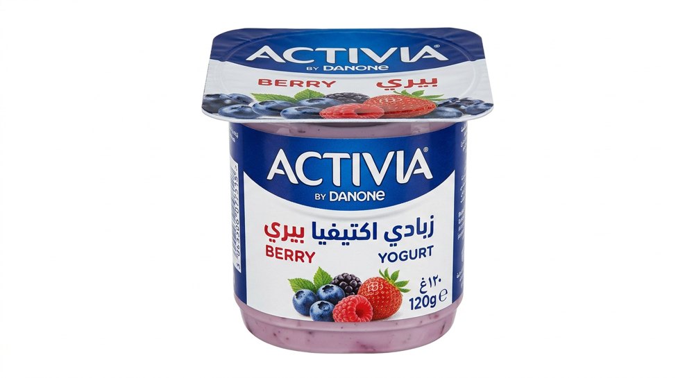 زبادي اكتيفيا بيري 120غ