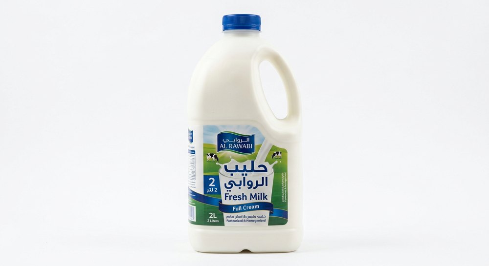حليب الروابي 2 لتر