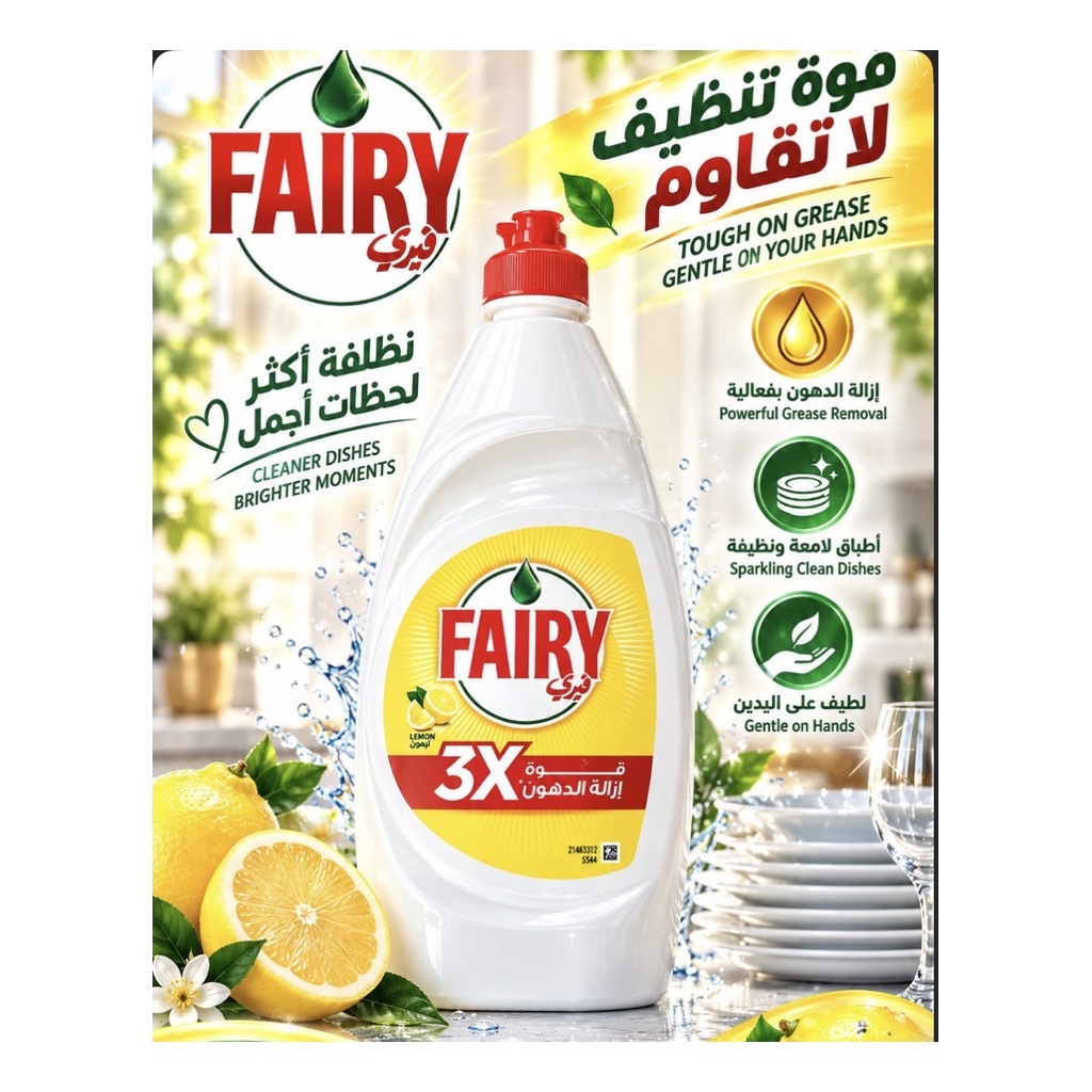 سائل جلي فيري ليمون 750 مل