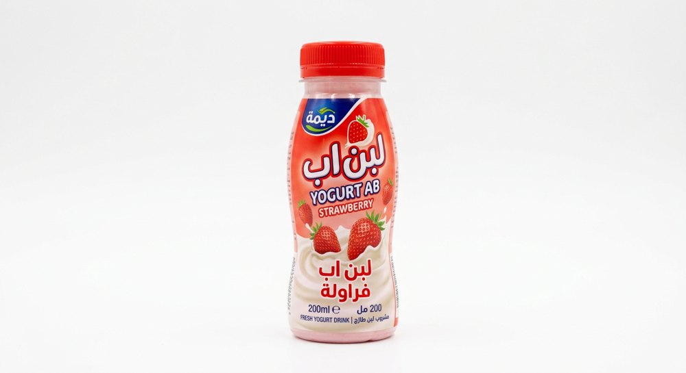 لبن اب فراولة 200 مل