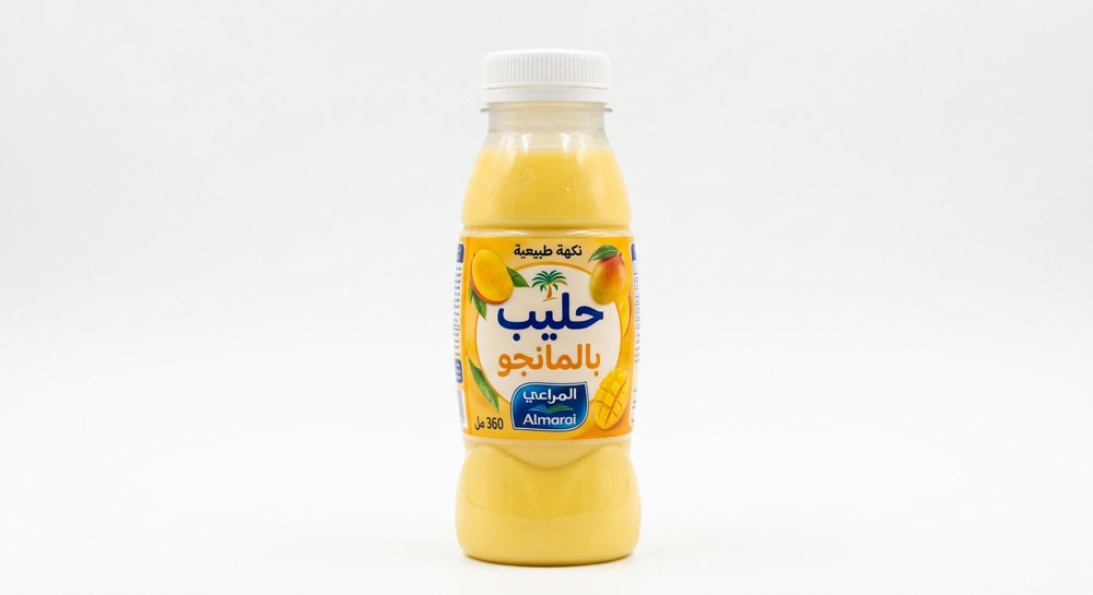 حليب بالمانجو المراعى 360 مل