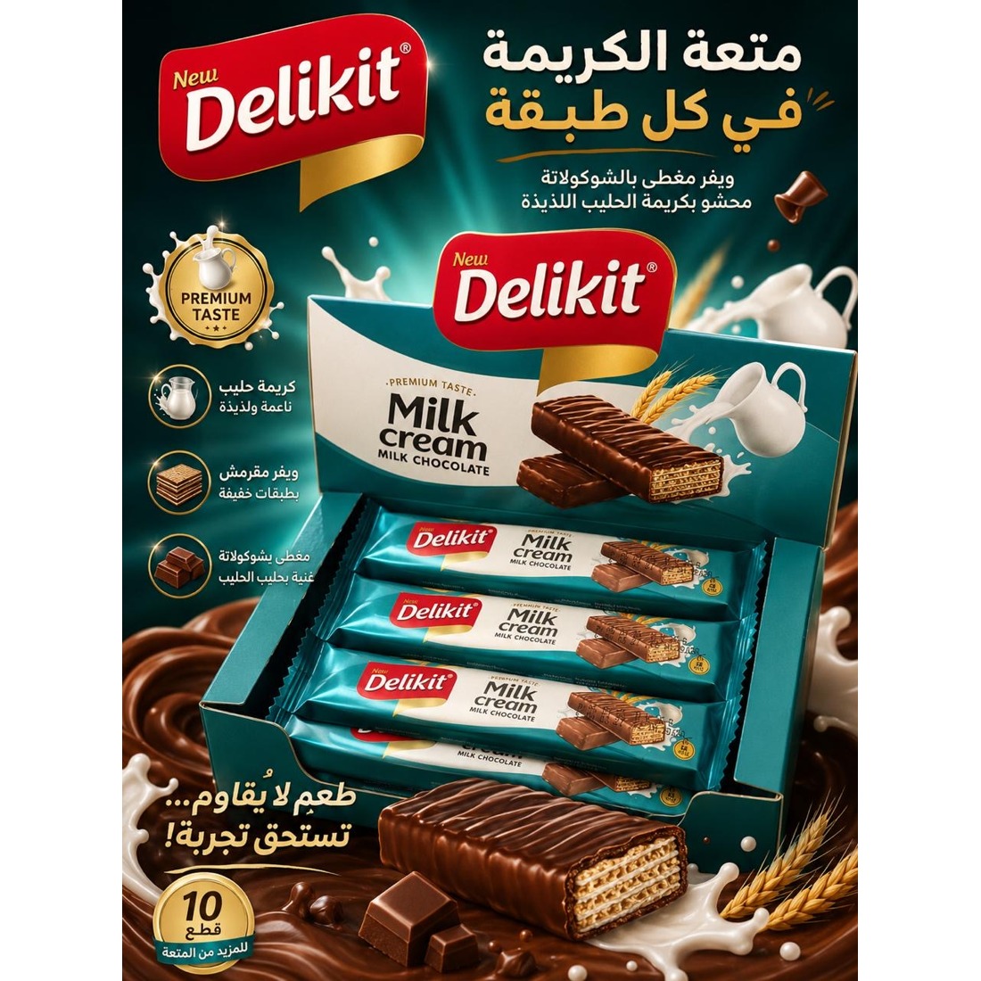 ديليكت حليب 40غ