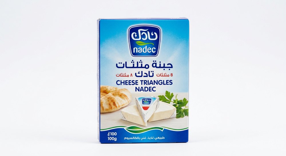 جبنة مثلثات نادك 100غ