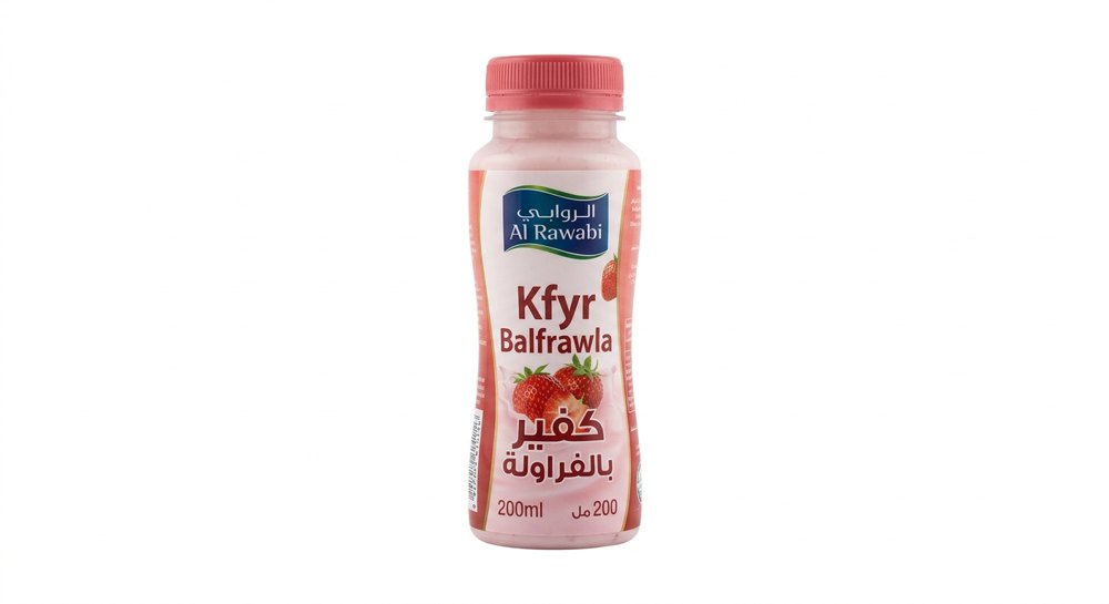 الروابي كفير بالفراولة 200 مل