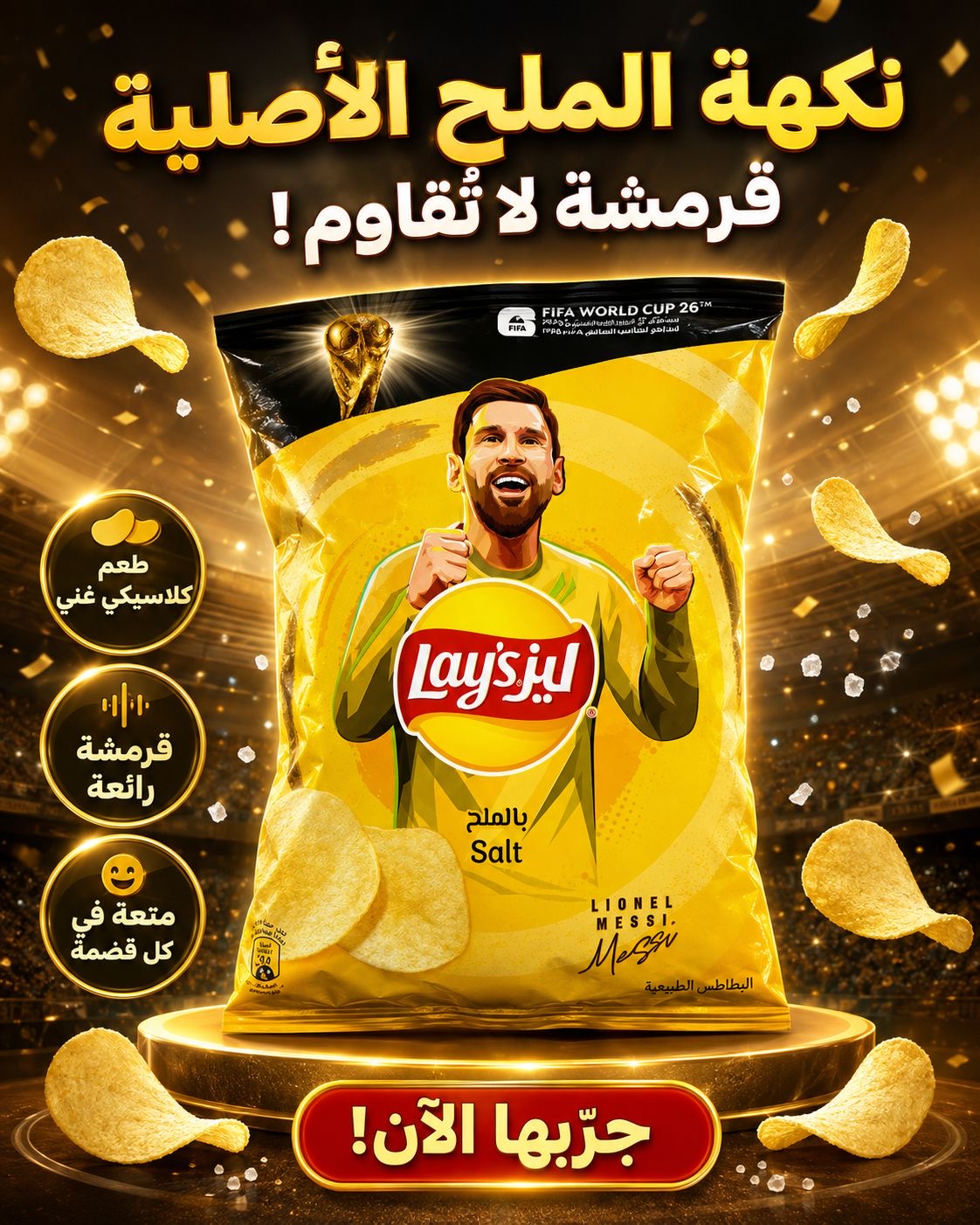 ليز ملح 40/45 غ