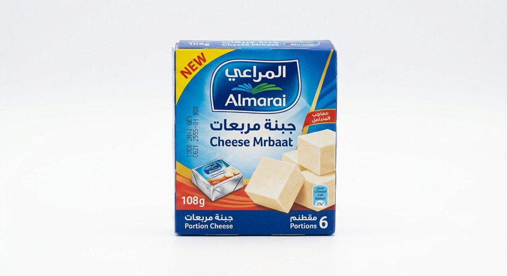 جبنة مربعات المراعي 108غ