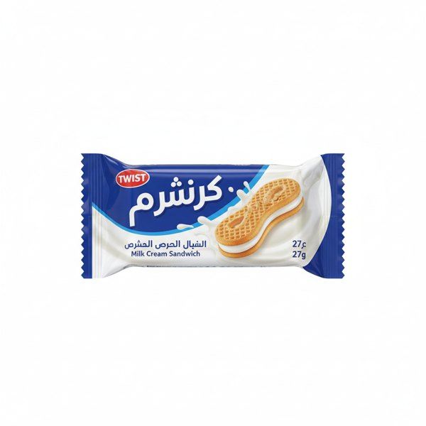 تويست ساندويش بكريمة الحليب 27غ