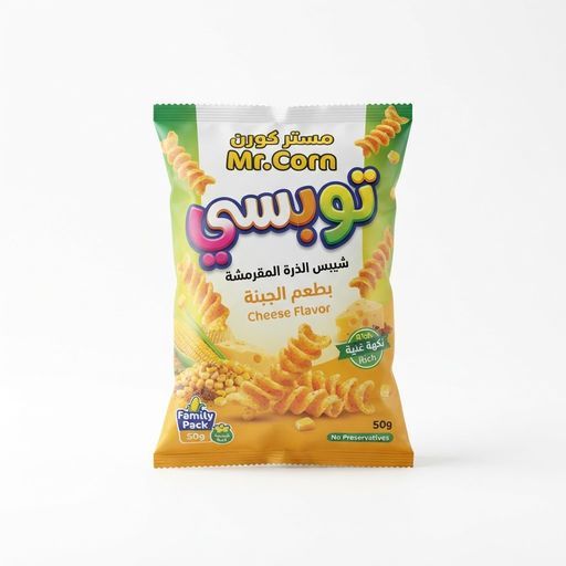 شيبس مستر كورن توبسي