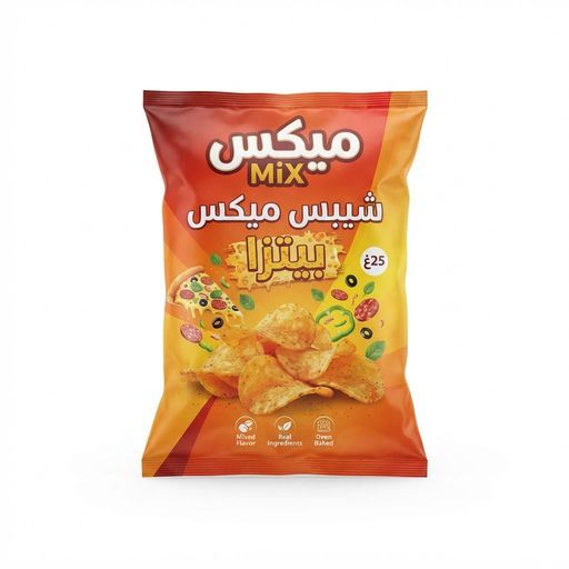 شيبس ميكس بيتزا 25غ