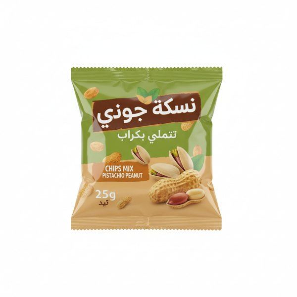شيبس ميكس فستق سوداني 25غ فول