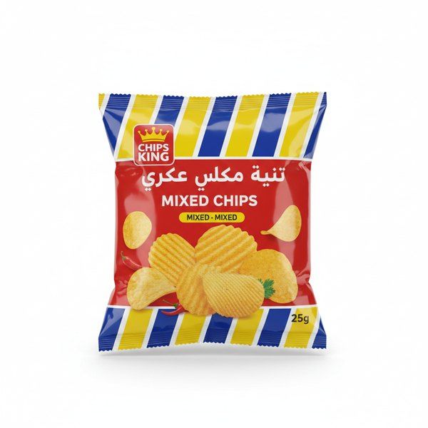 شيبس ميكس مشكل 25 غ