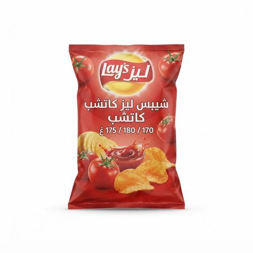 شيبس ليز كاتشب 170/180/155 غ
