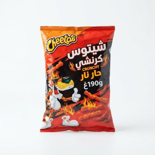 شيتوس كرنشي حار نار 190غ