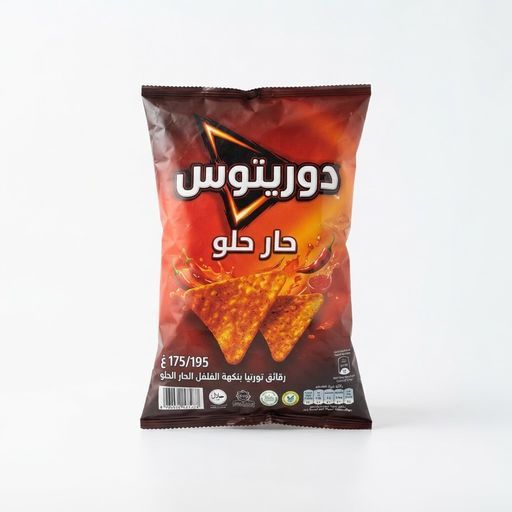 دوريتوس حار حلو 175/195 غ