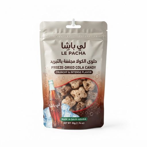 حلوى الكولا مجففة  لي باشا 80 غ