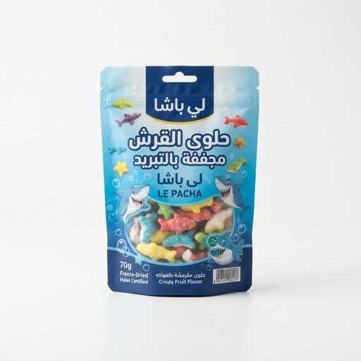 حلوى القرش مجففة  لي باشا 80 غ