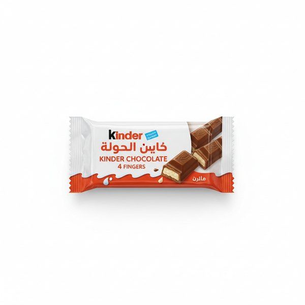 كيندر شوكولا 4 اصابع