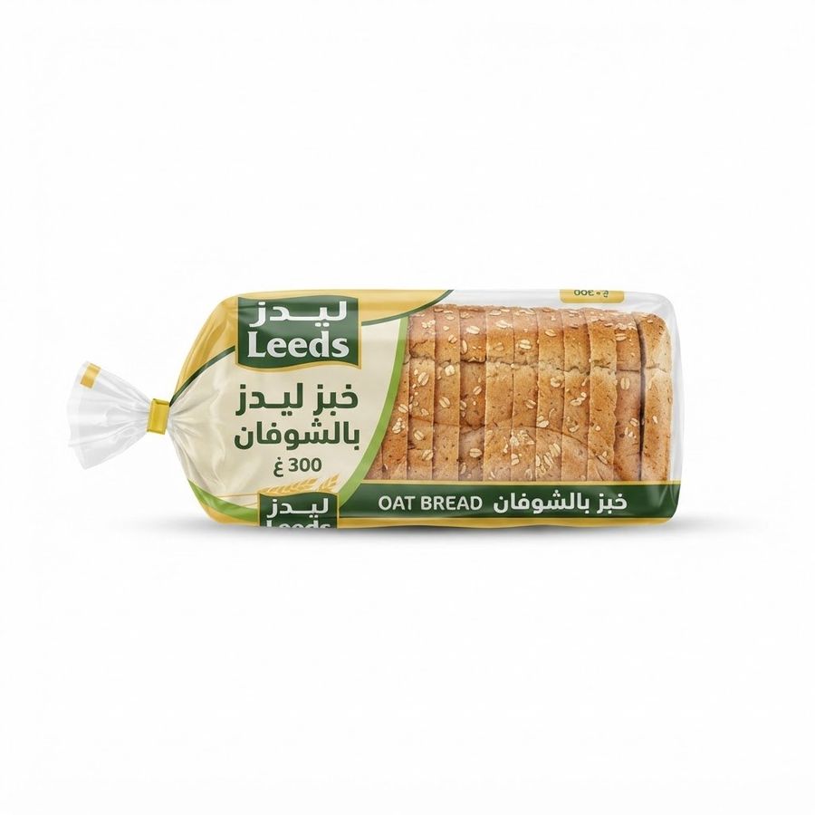 خبز ليدز بالشوفان 300 غ