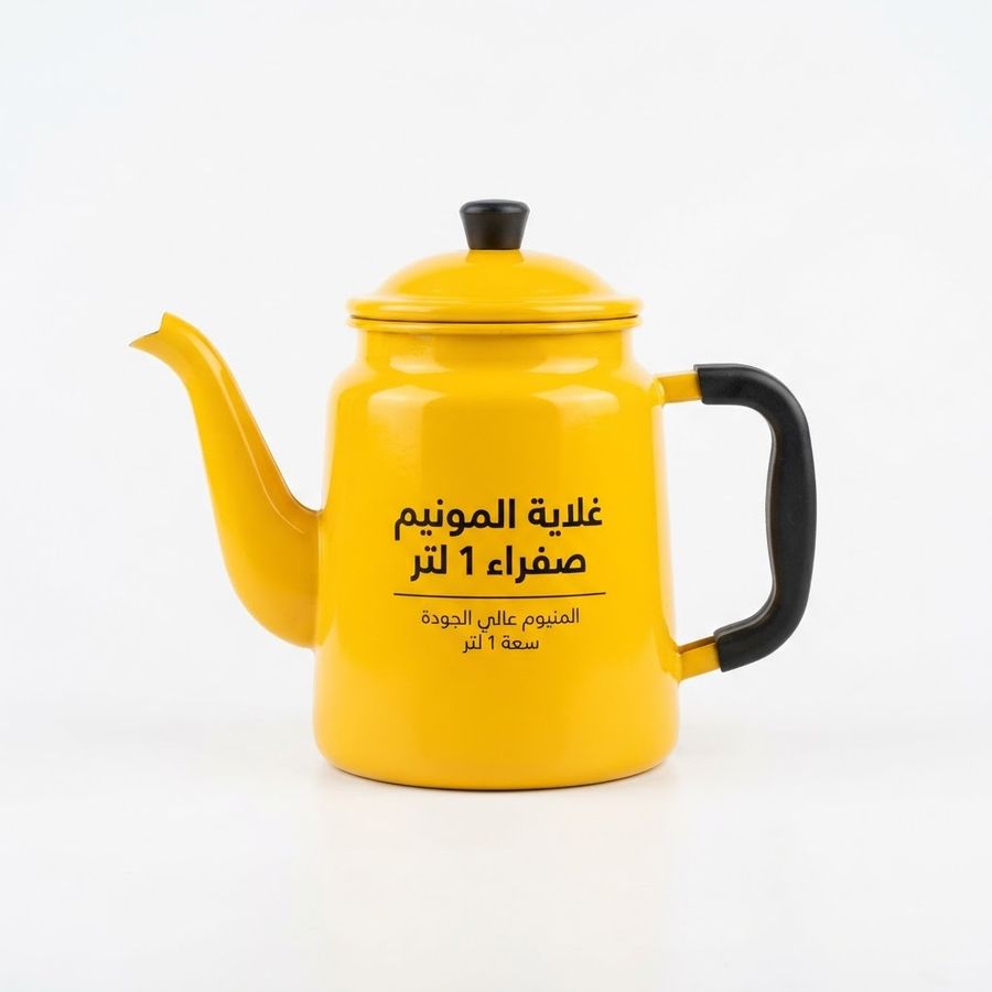 غلاية المونيم صفراء 1 لتر