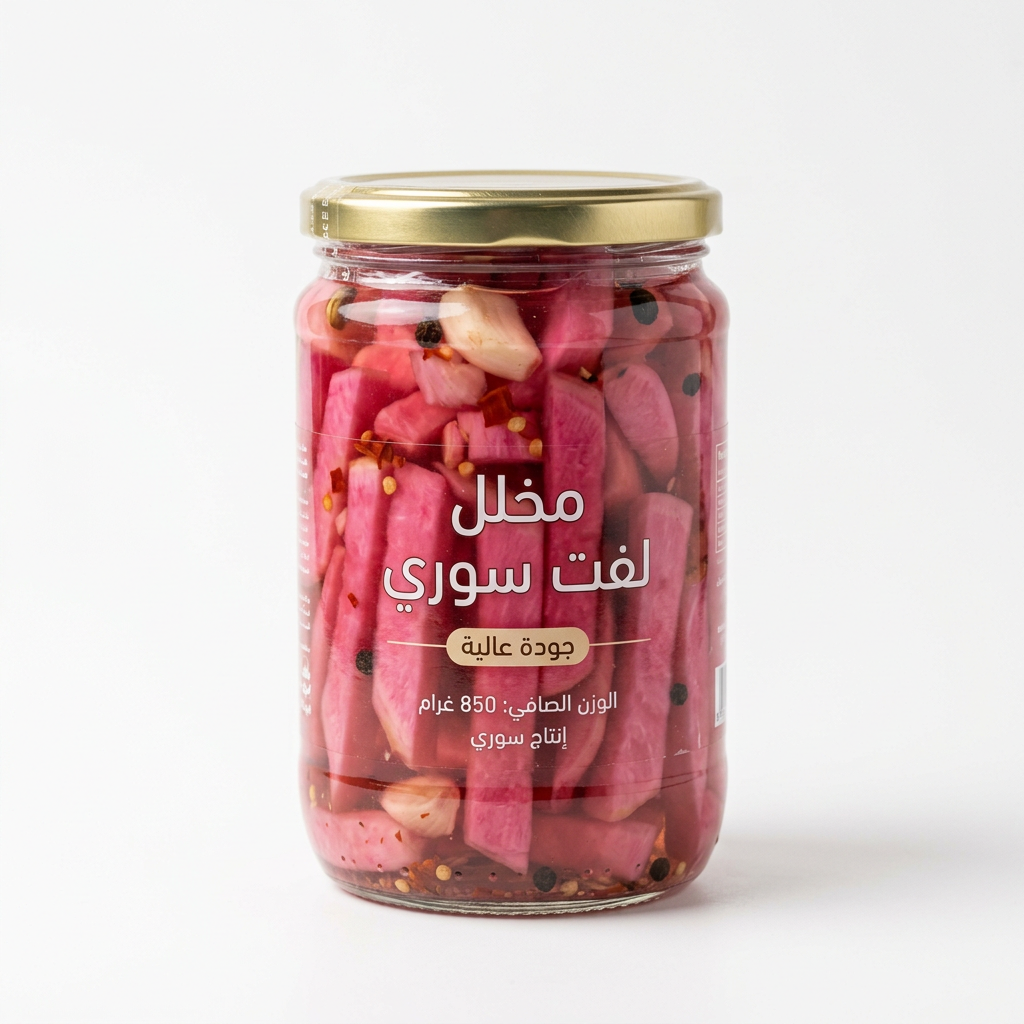 مخلل لفت سوري