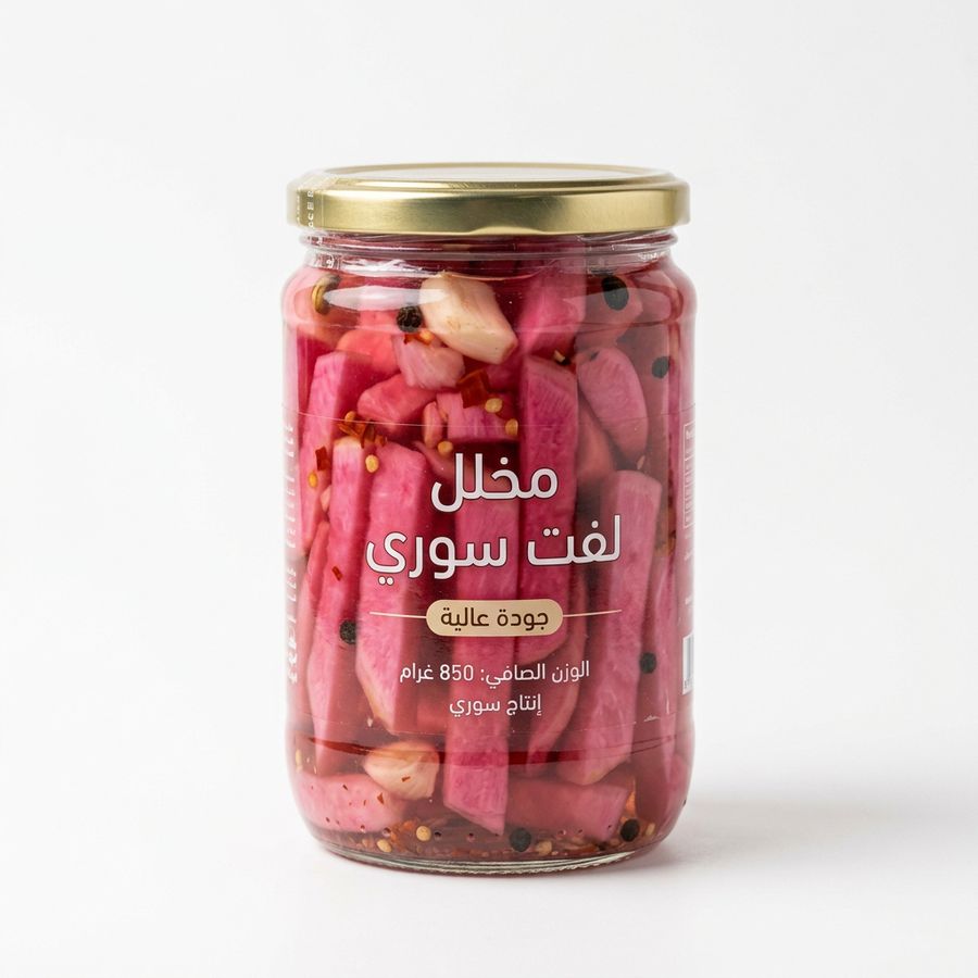 مخلل لفت سوري