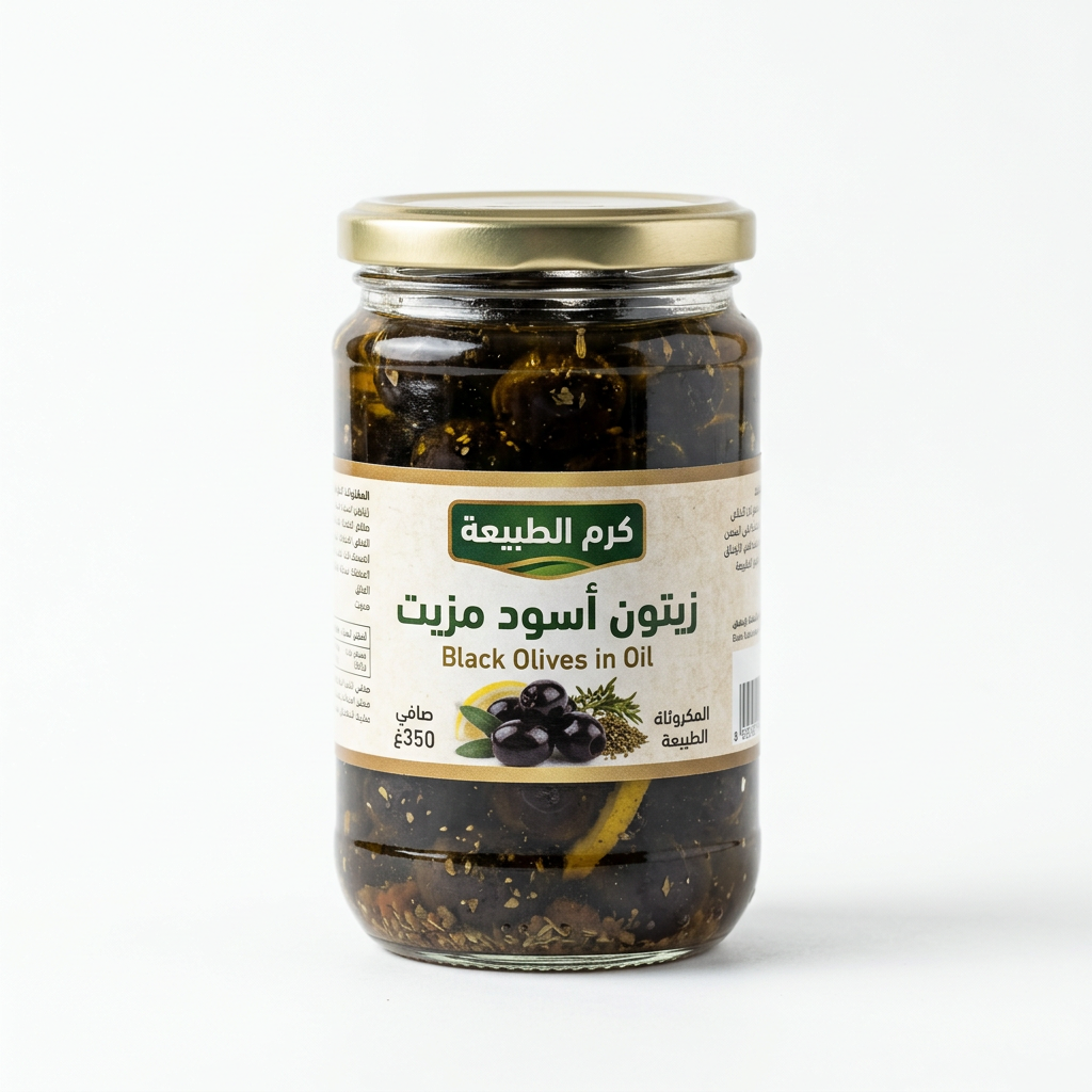 زيتون اسود مزيت