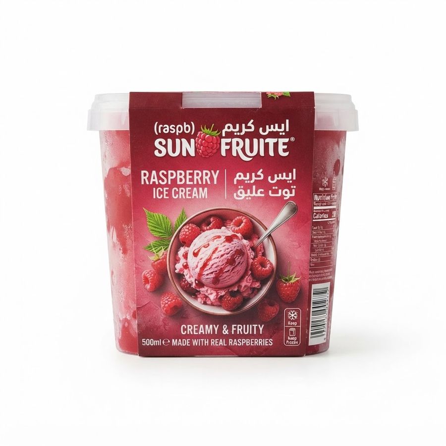 ايس كريم SUN FRUITE (raspberry)