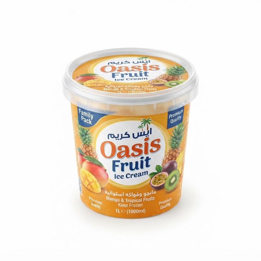 ايس كريم Oasis Fruit