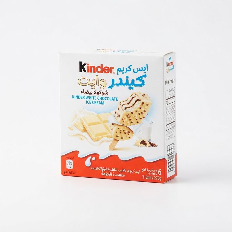 ايس كريم كيندر وايت / شوكولا