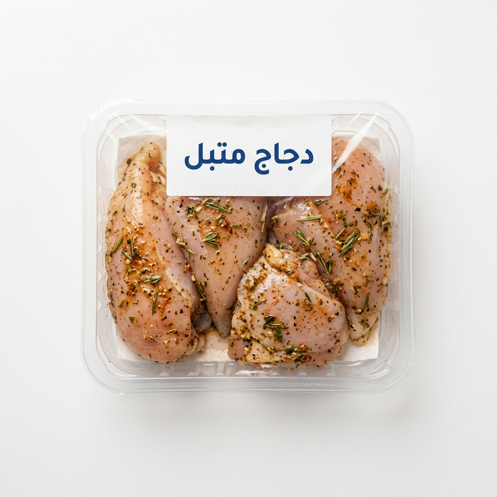 دجاج متبل