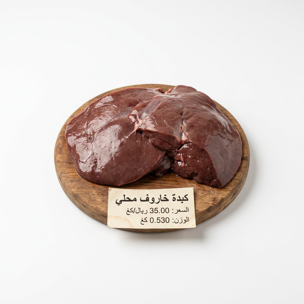كبدة خاروف محلي