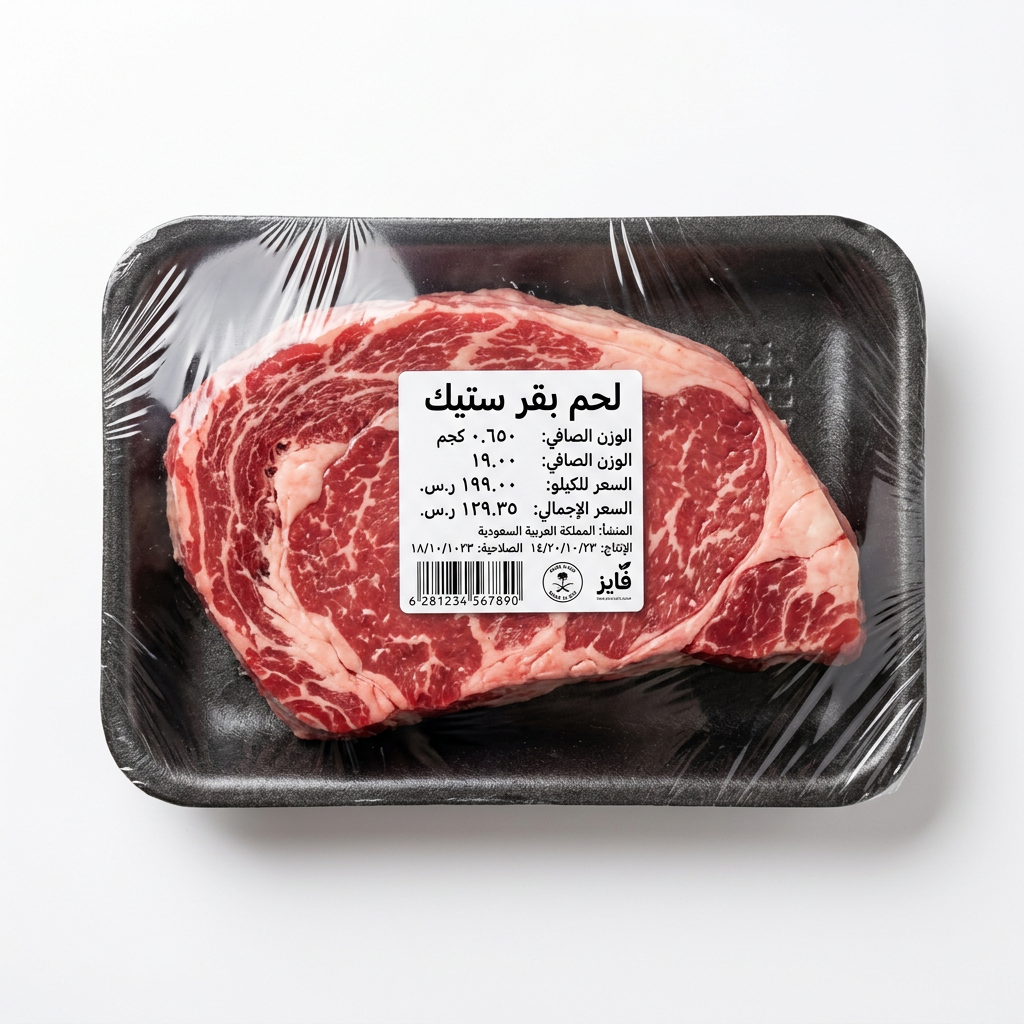 لحم بقر ستيك