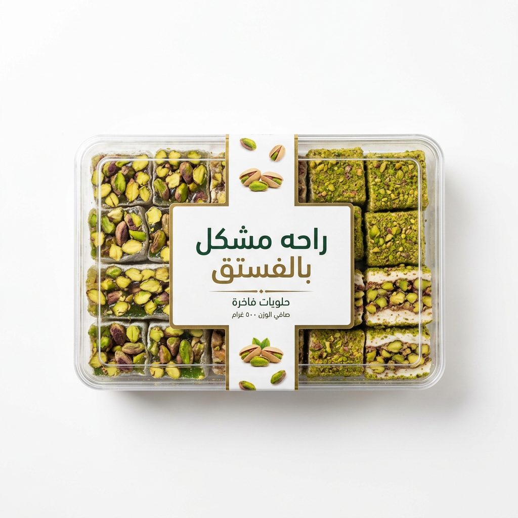راحه مشكل بالفستق