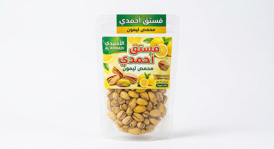 فستق أحمدي محمص ليمون