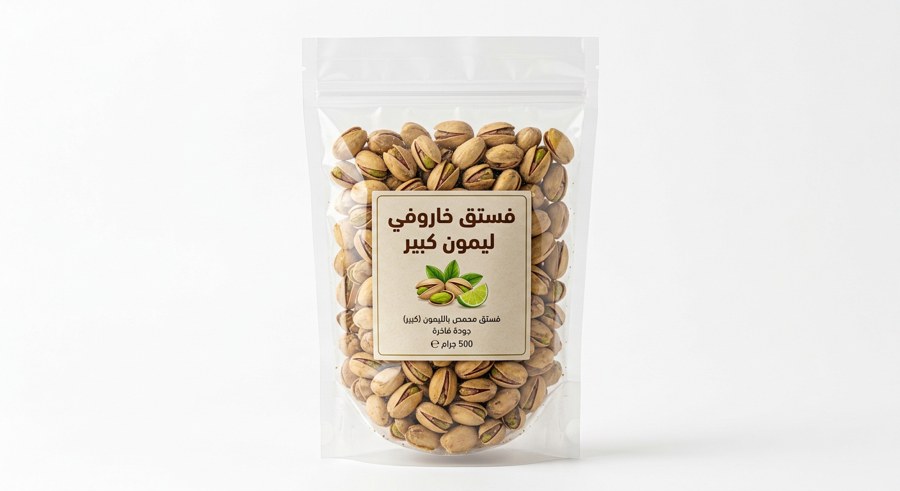 فستق خاروفي محمص ليمون كبير