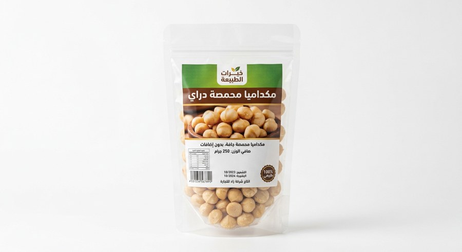 مكداميا محمصة دراي