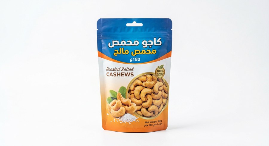 كاجو محمص مالح 180