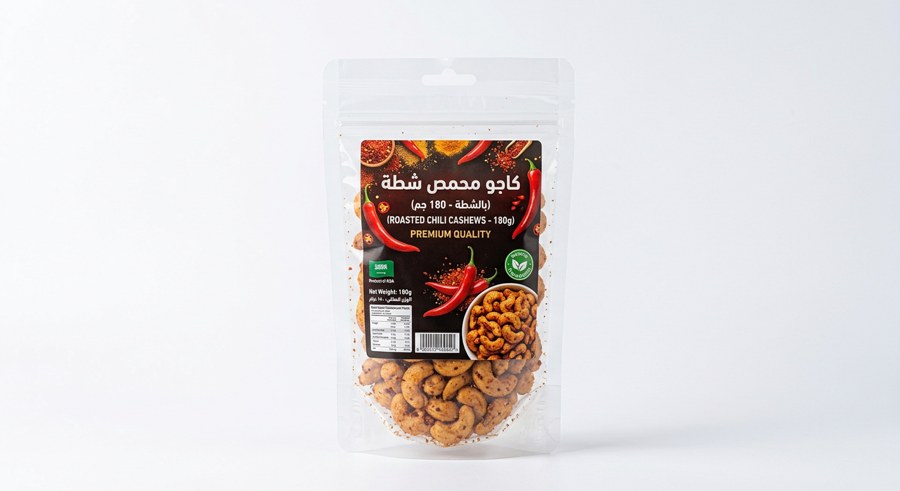 كاجو محمص شطة 180