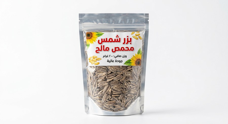 بزر شمس محمص مالح