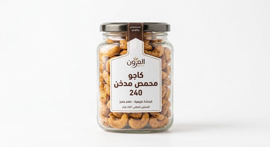 كاجو محمص مدخن 240