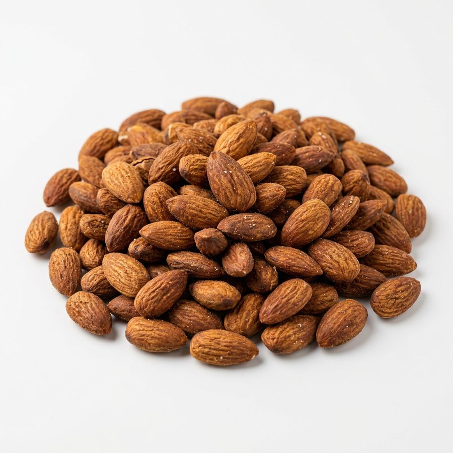 لوز محمص مدخن كبير