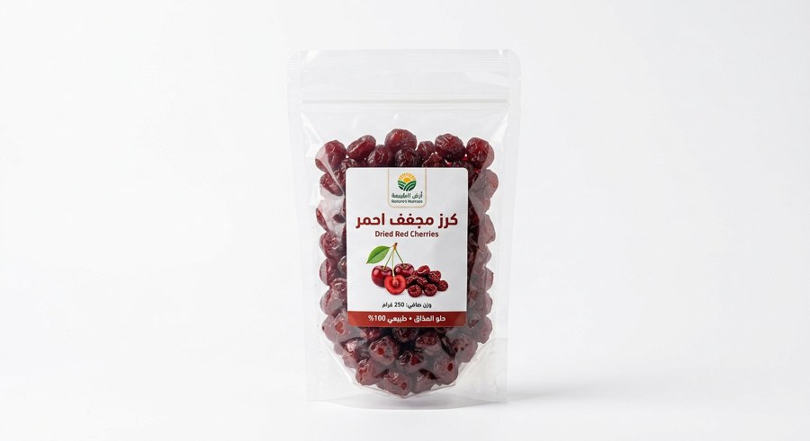 كرز مجفف احمر