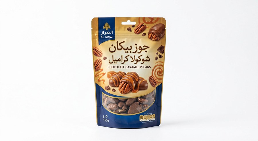 جوز بيكان شوكولا كراميل