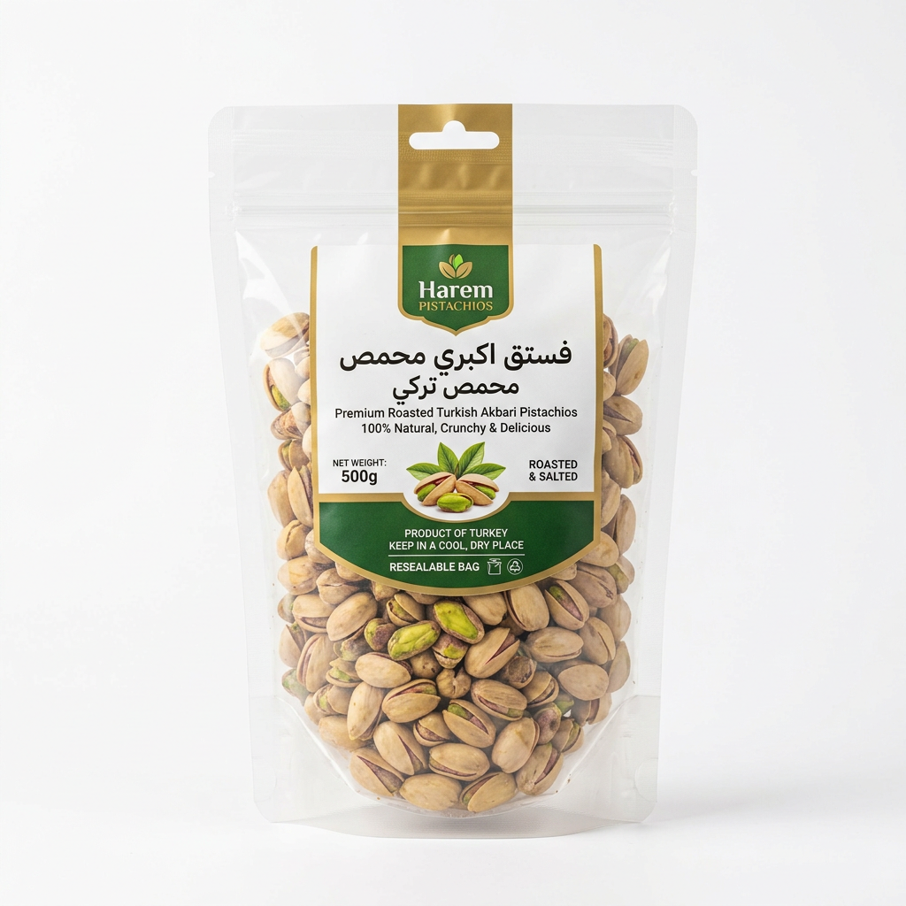 فستق اكبري محمص تركي