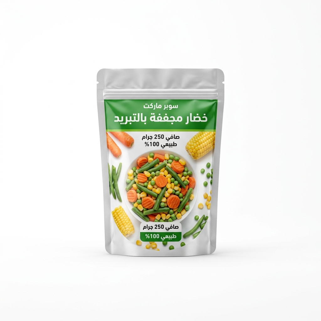 خضار مجففة بالتبريد