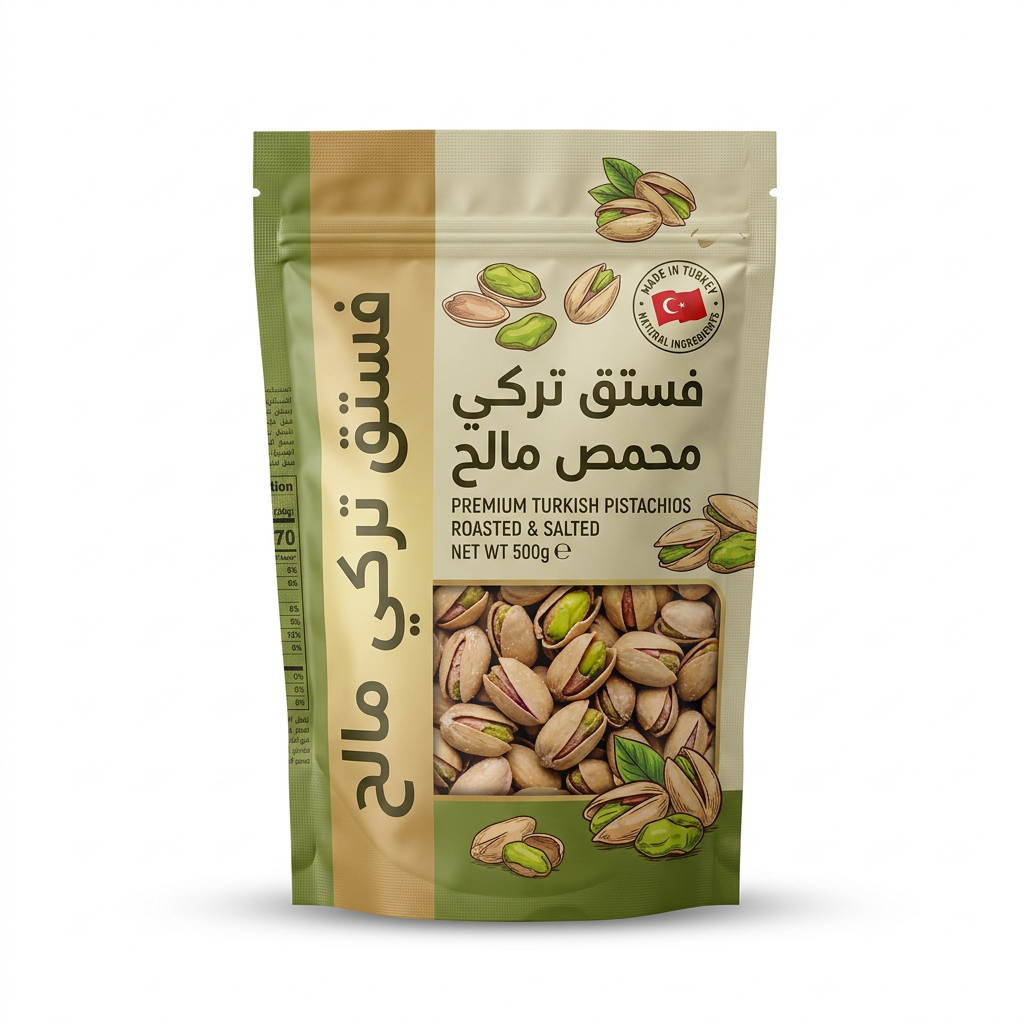 فستق تركي محمص مالح